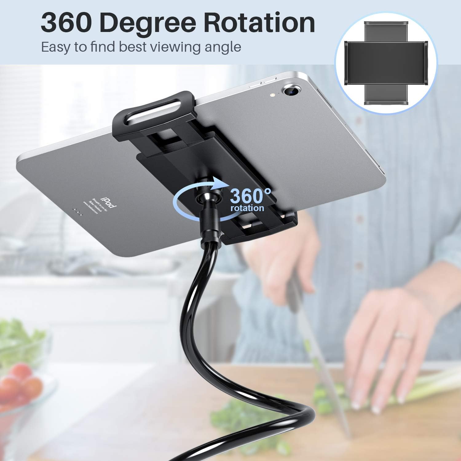 Thumbnail 6 de Tryone Gooseneck Tablet Holder 30in
