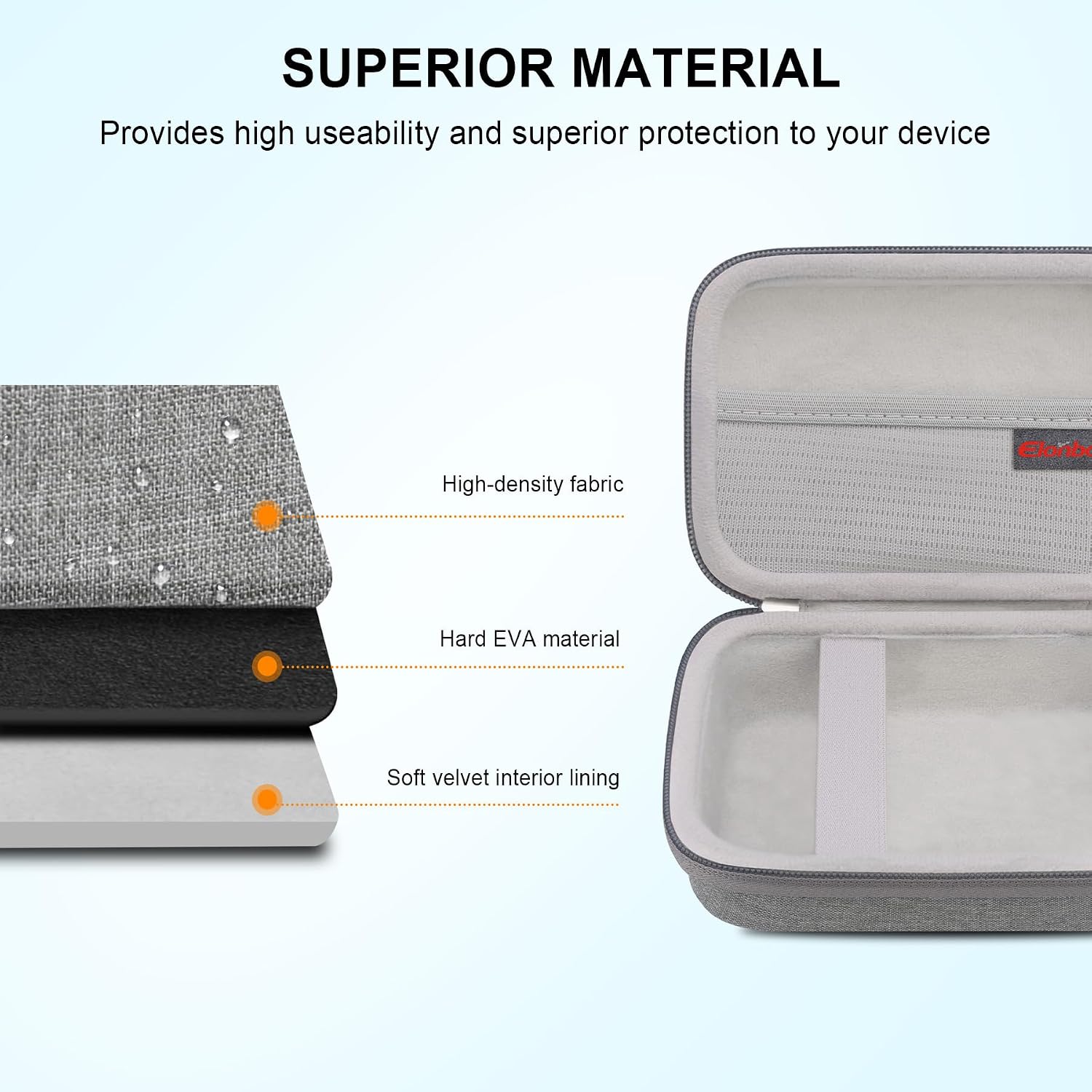 Thumbnail 4 de Elonbo Camera Carrying Case for Instax Mini EVO