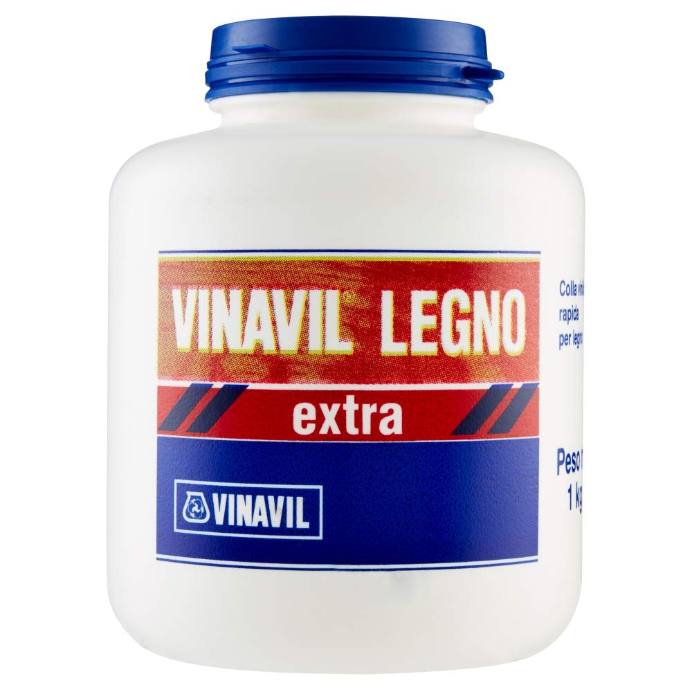 Detalle de Vinavil Legno Extra: Colla a base d’acqua da 1 kg per legno, impiallacciature e laminati