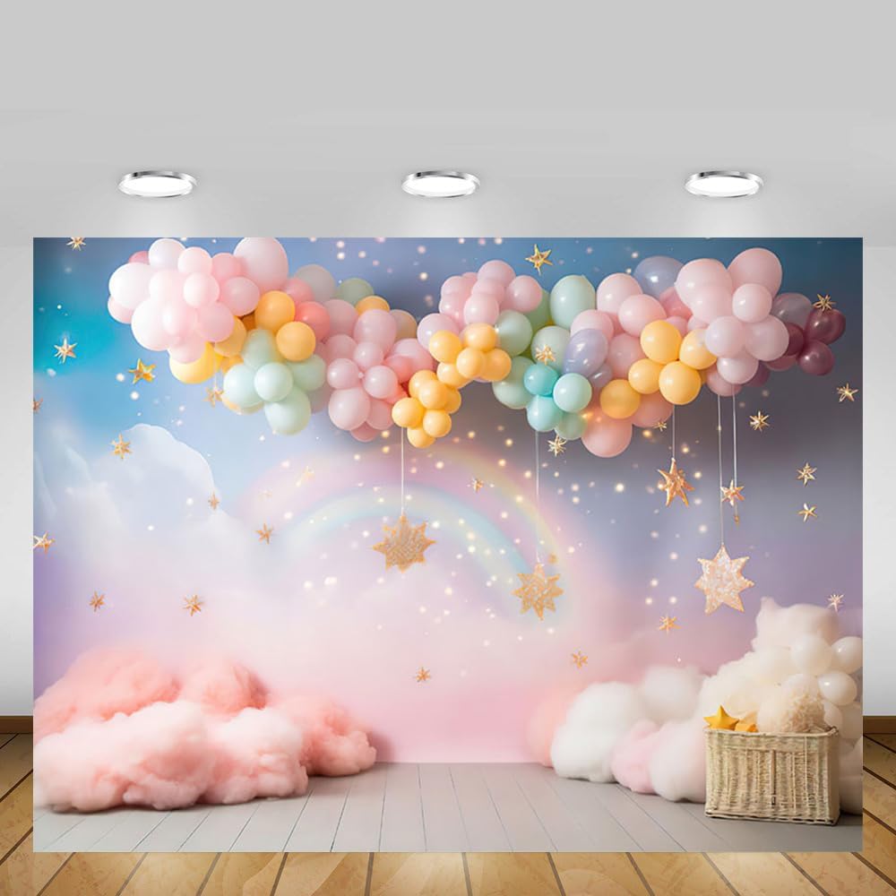 Thumbnail 3 de MEHOFOND 7x5ft Birthday Photo Backdrop