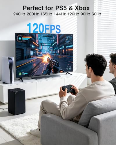 Detalle de Ubluker câble HDMI 2.1 certifié 3 m, jusqu’à 10K et 48 Gbit/s