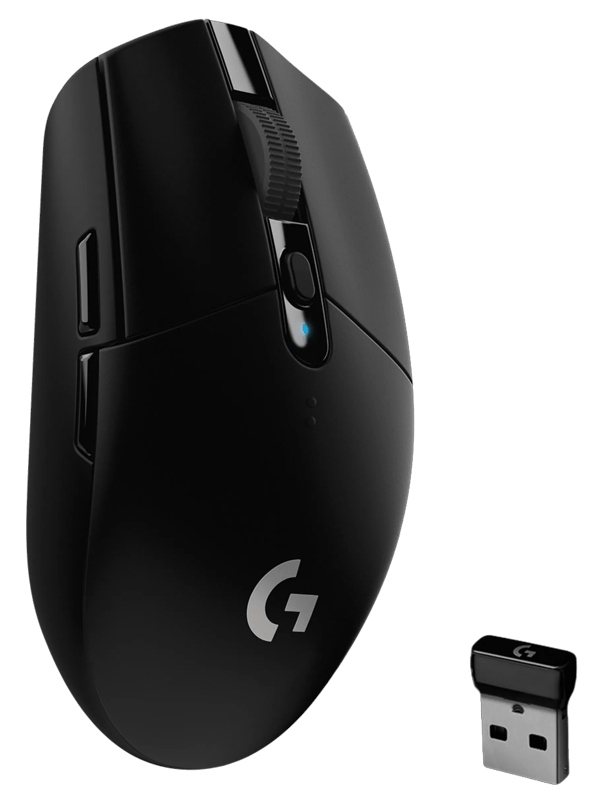 Detalle de Logitech G305 Lightspeed kabellose Gaming-Maus – präzise Sensorik, schnelle Reaktionsfähigkeit und lange Akku-Laufzeit