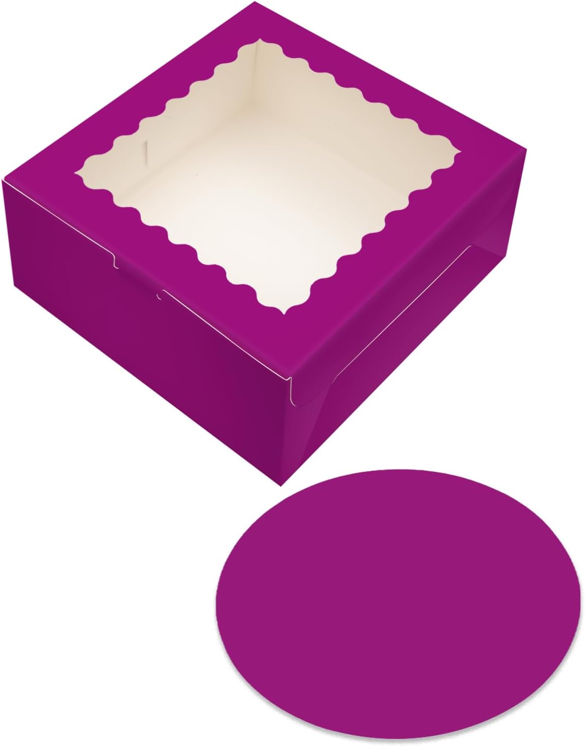 Detalle 2 de Gcardist Kuchenbox Tiefes Lila 25,4 cm