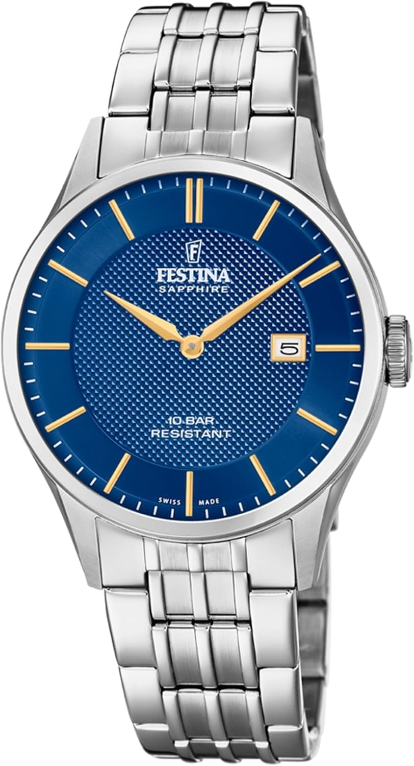 Detalle de Festina F20005/3 Herrenuhr 10 ATM