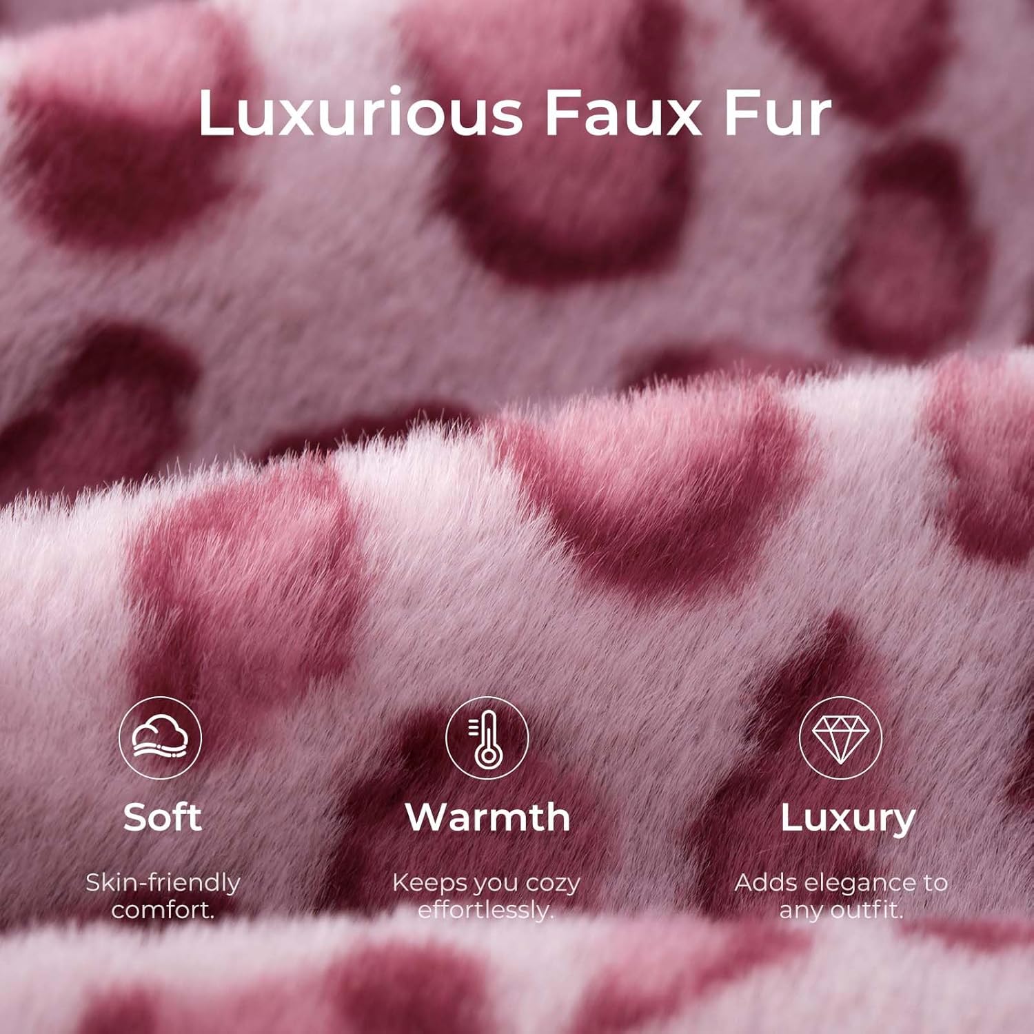 Detalle 2 de Snug Leaves Women's Fuzzy Scuff Slippers Memory Foam