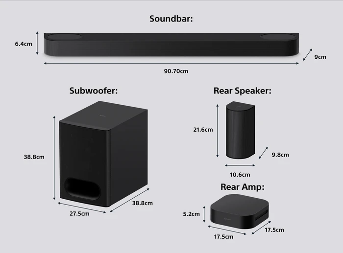 Thumbnail 39 de Sony Bravia 55 OLED 4K 2024 + Theater System 6