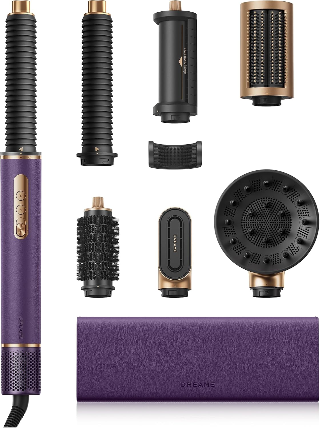 Detalle de dreame AirStyle Pro 2 – 7-in-1 Haartstyler mit konzentriertem Luftstrom und Kaltluftfixierung