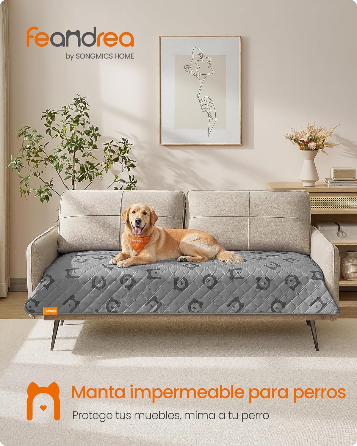 Detalle 2 de Feandrea manta impermeable para perros grandes 178x76