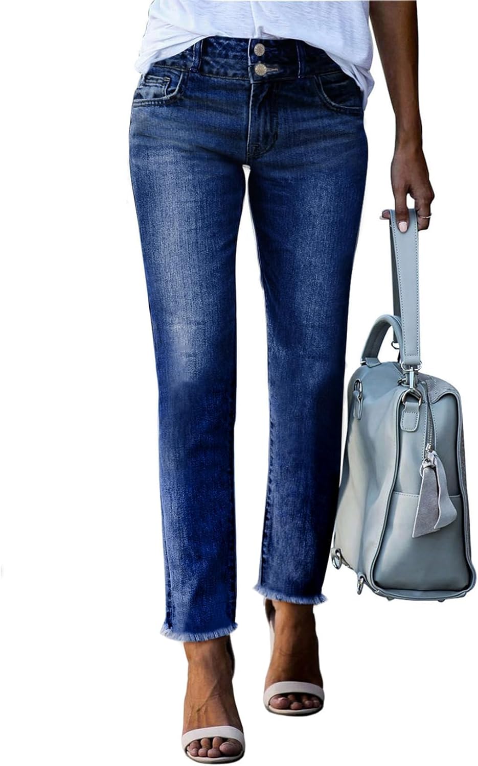 Thumbnail 6 de Sidefeel High Waisted Jeans Ankle