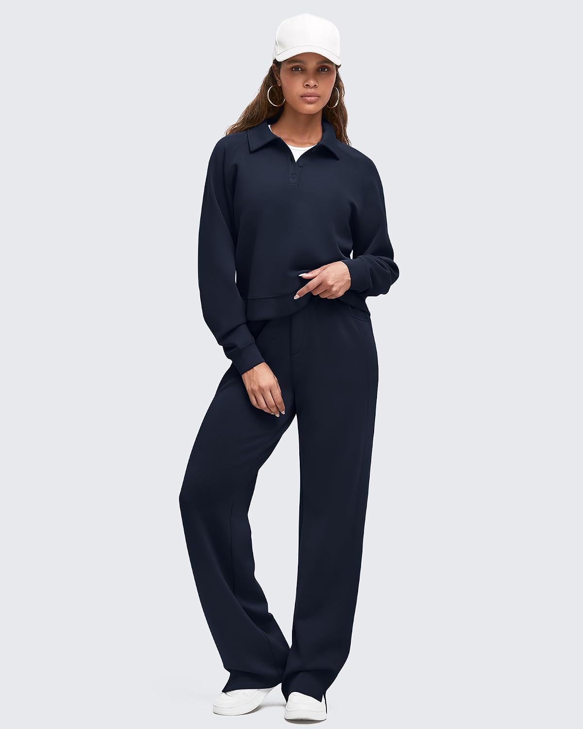 Detalle 2 de G4Free Modal Wide-Leg Sweatpants