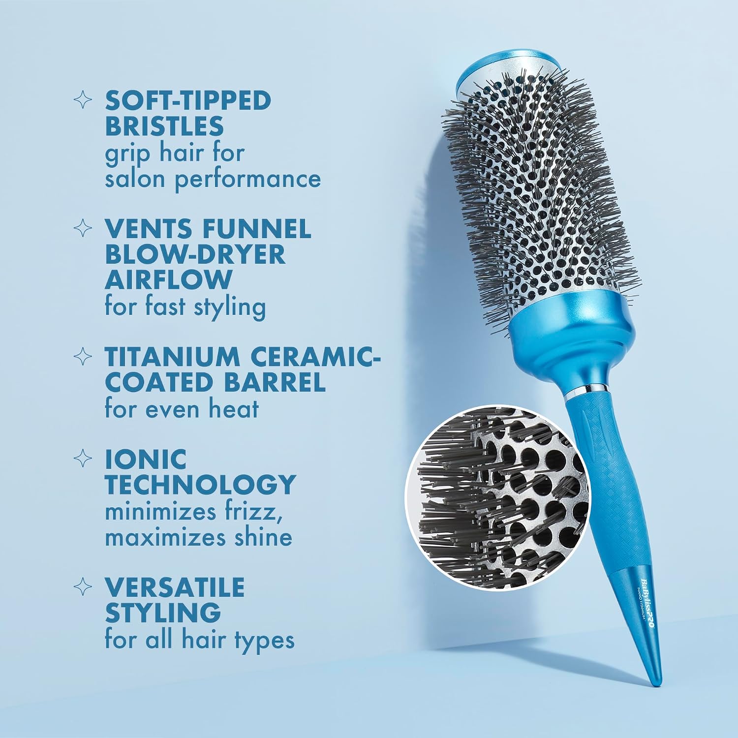 Thumbnail 4 de BaBylissPRO Thermal Round Hair Brush, 2-inch