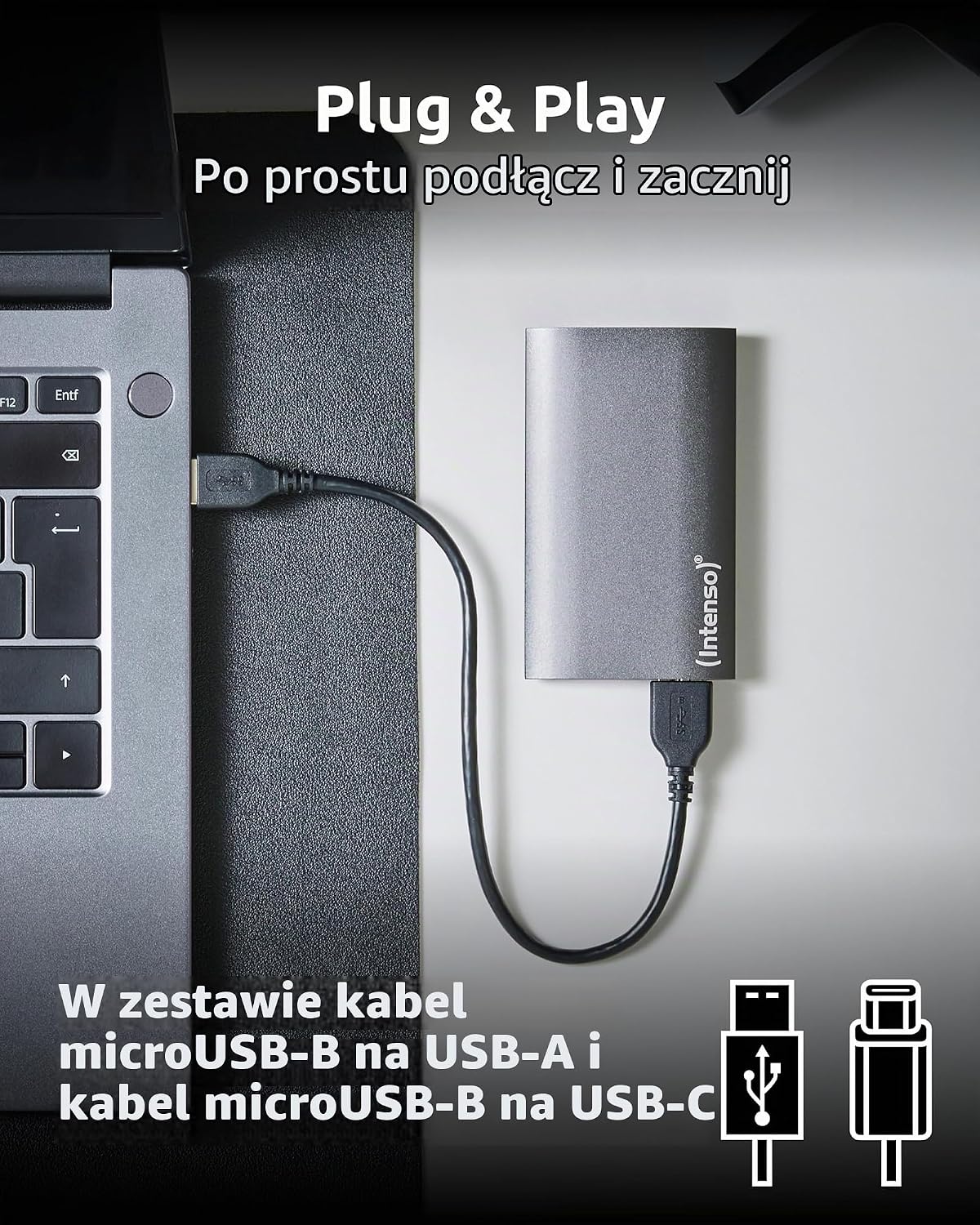 Thumbnail 6 de Intenso Premium – zewnętrzny SSD 512 GB, USB 3.0, aluminiowa obudowa