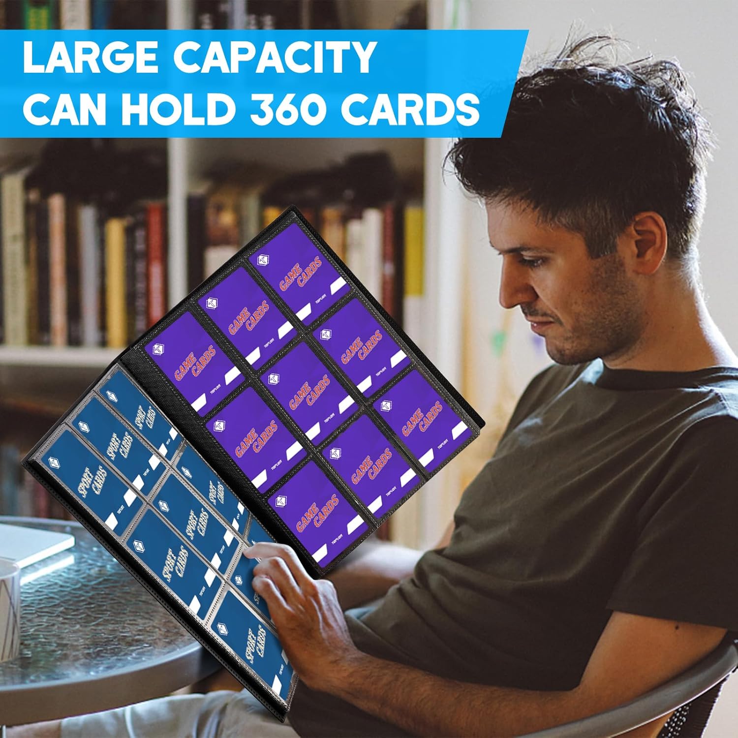 Thumbnail 5 de 9‑Taschen Kartenbinder für Trading Cards 📚