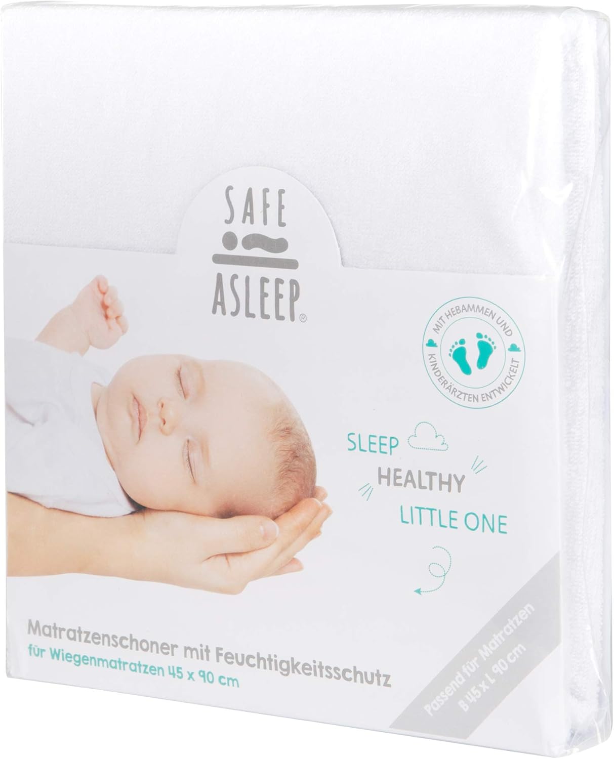 Thumbnail 1 de Coprimaterasso Safe Sleep: impermeabile, anallergico e con angoli cuciti, 40 x 90 cm o 45 x 90 cm
