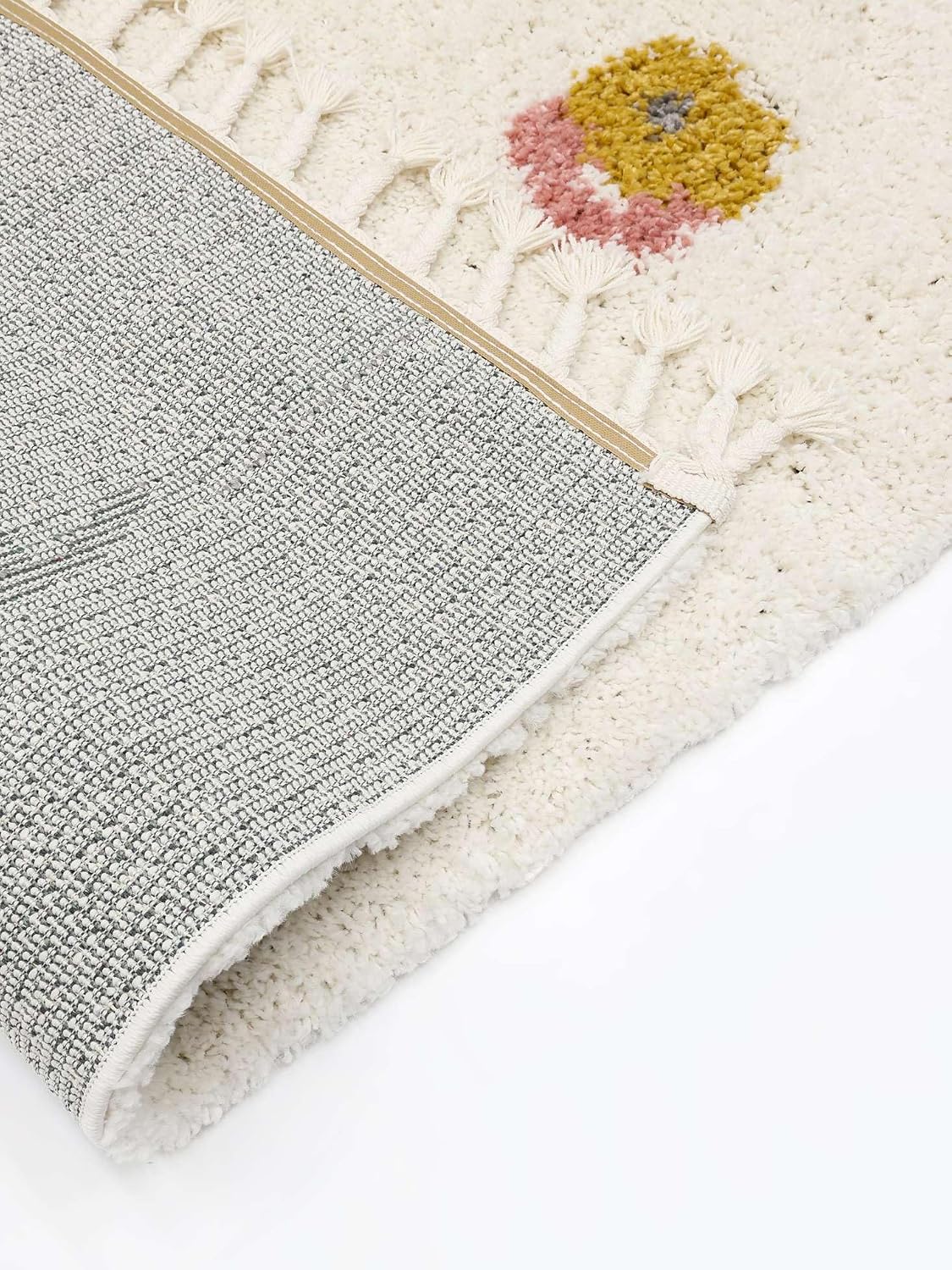 Detalle 1 de RugVista Linnea Kids Rug, 200 x 300 cm, medium-pile off-white and multi