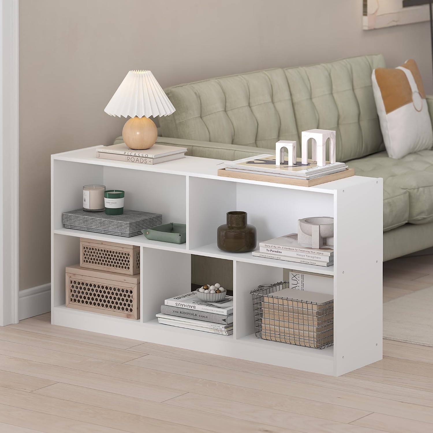 Detalle de Furinno Bookshelf, 5-Cube