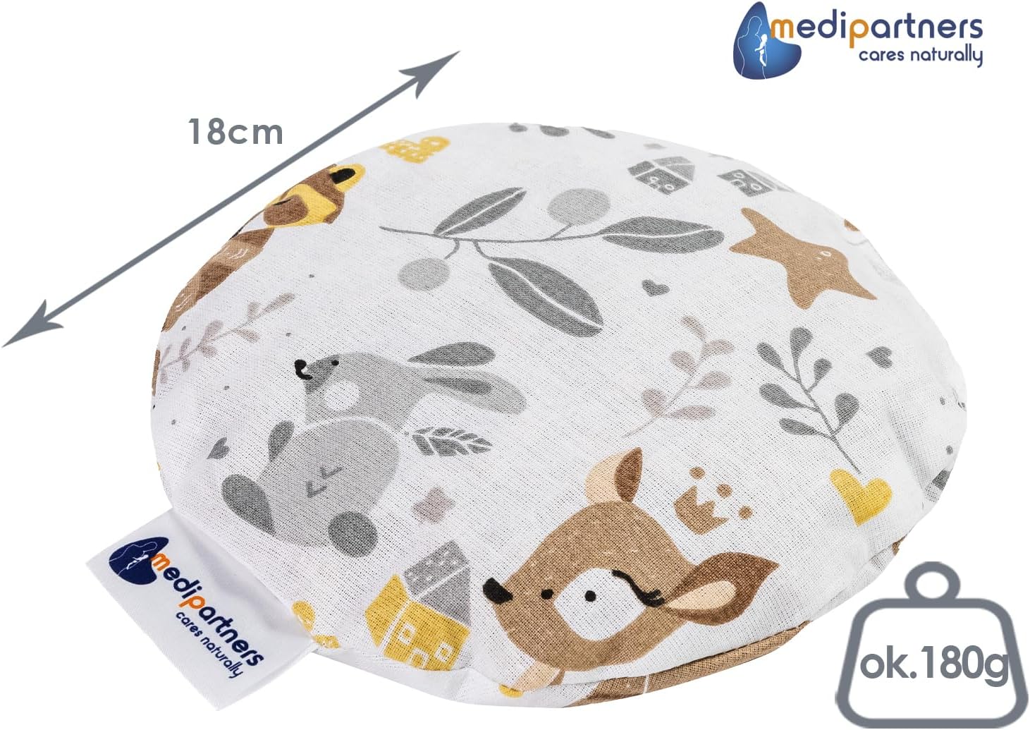 Thumbnail 2 de Medi Partners Kirschkernkissen rund 15 cm