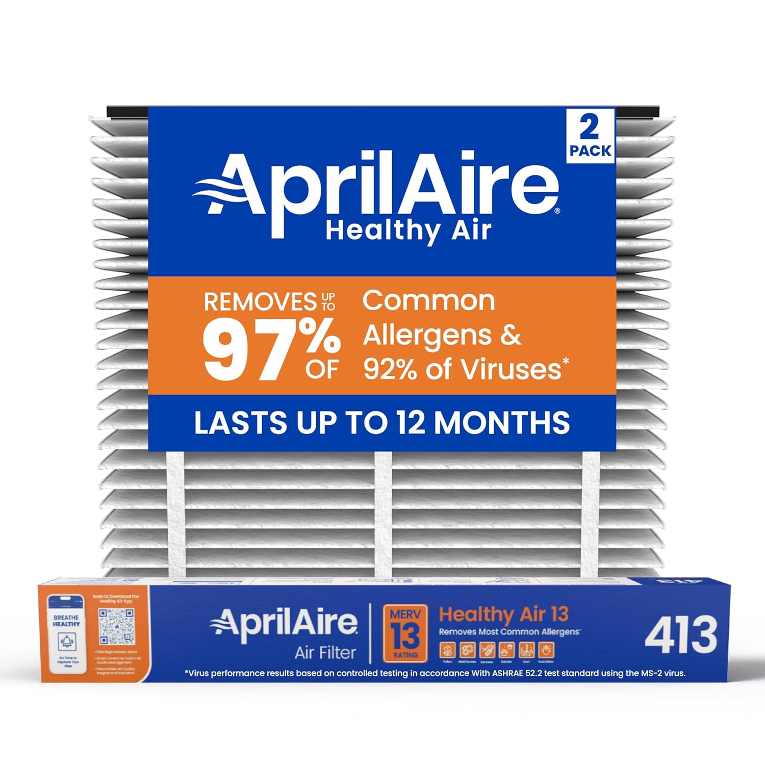 AprilAire 413 MERV 13 Filter 🏠