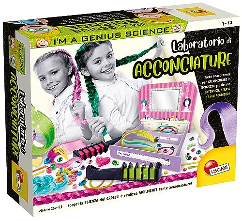 Detalle de I’M A GENIUS LABORATORIO DI ACCONCIATURE di Liscianigiochi – spargi creatività tra capelli e scintille