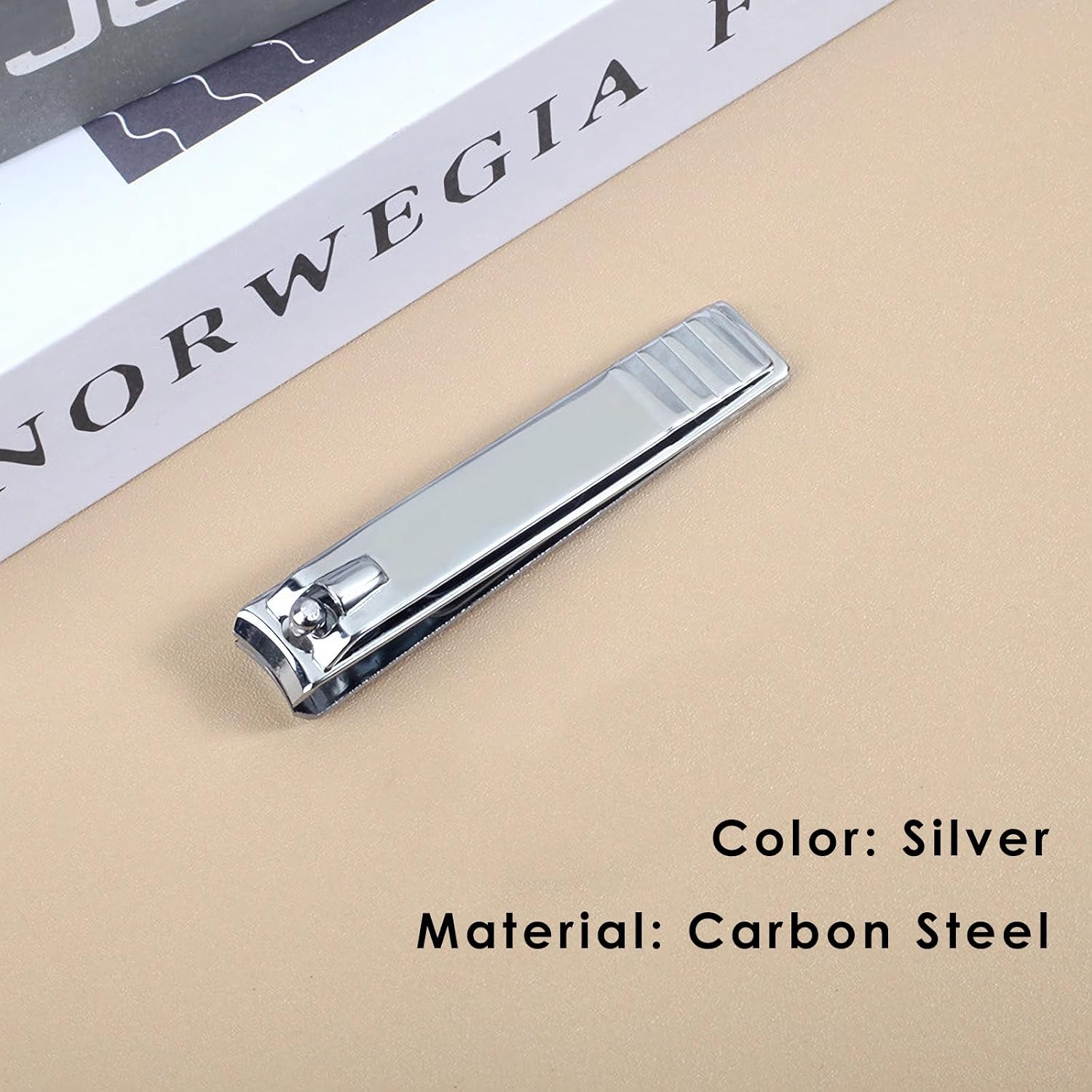 Detalle de Veefos 4-Pack Nail Clippers, Four Large High-Carbon Steel Clippers