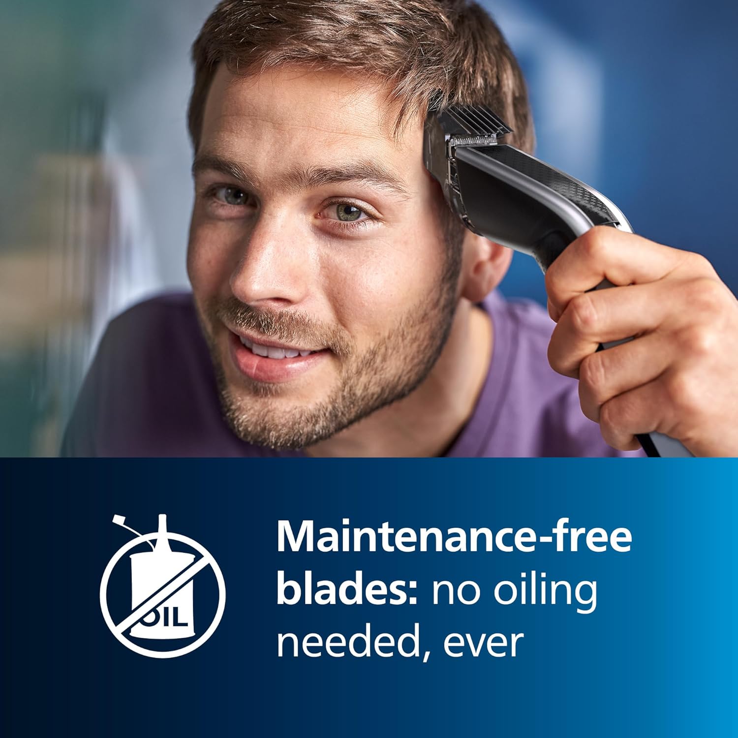 Thumbnail 5 de Philips Serie 5000 HC5630/15 - Cortapelos, 28 ajustes de longitud para estilo deseado, 90 min de uso sin cable, incluye 3 peines-guía y funda