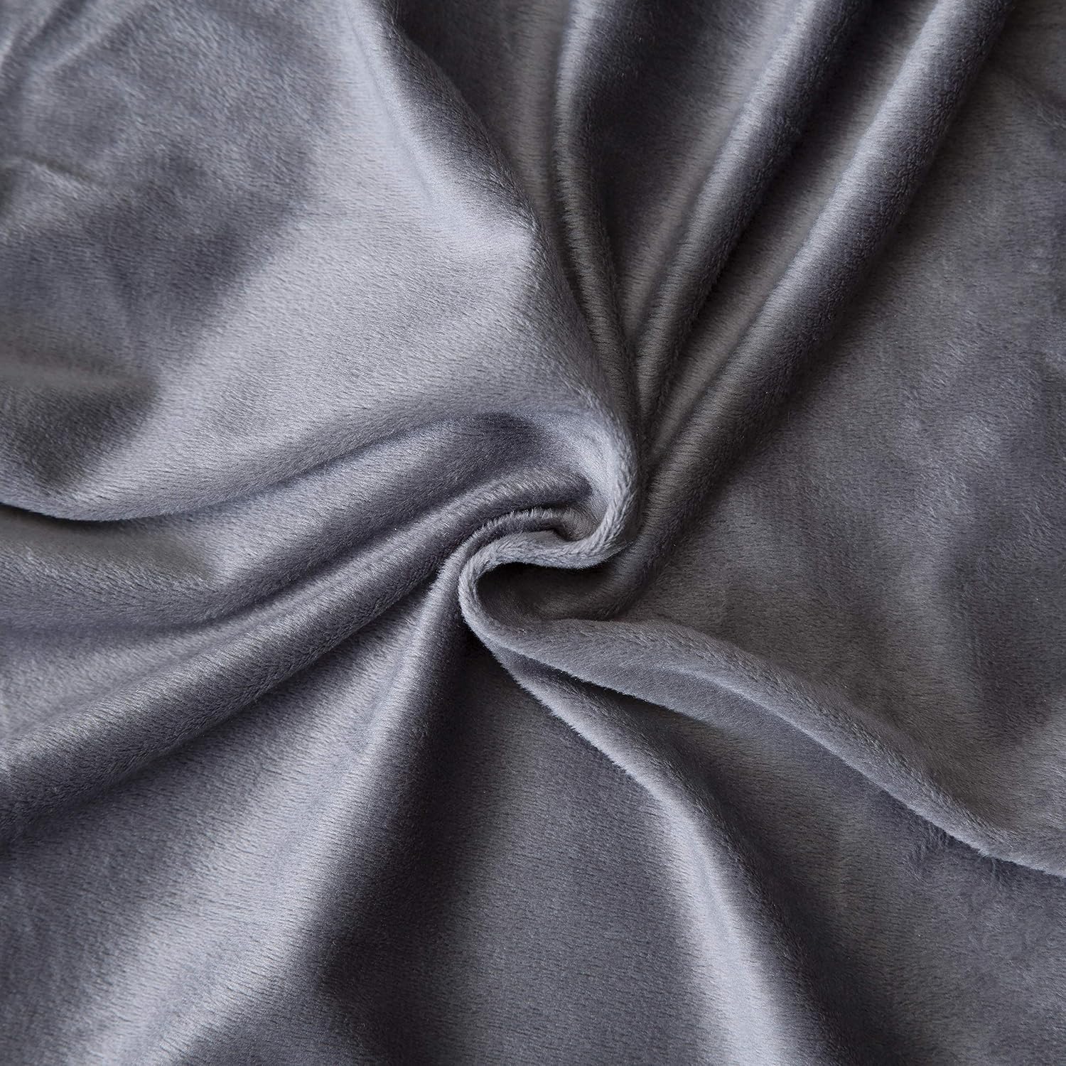 Detalle de MAKOSAS VAR-KK kroppskudde 100 x 150 cm i mörkgrå mikroplysch