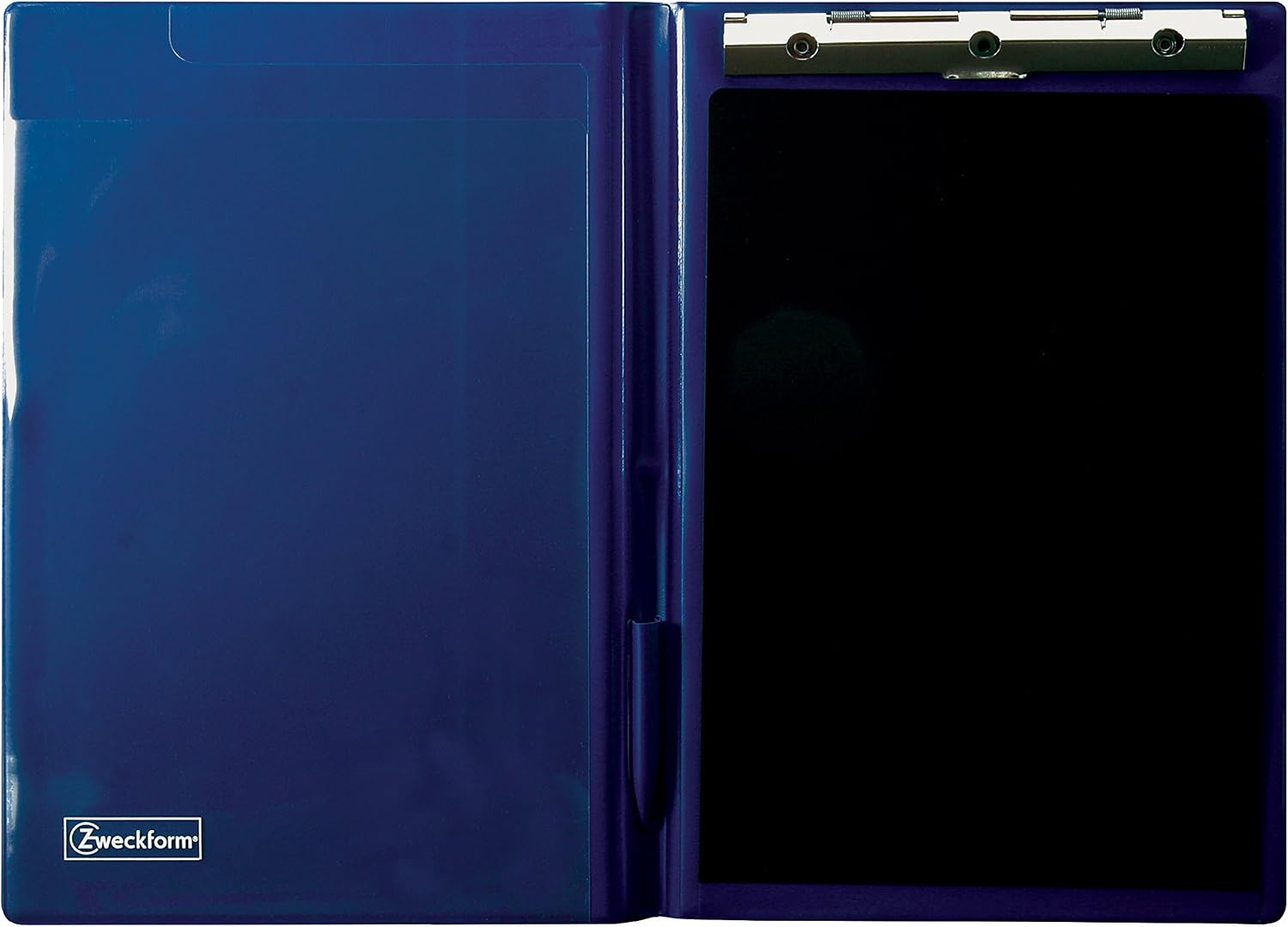 Detalle de AVERY Zweckform Klemm-Mappe A4 aus PVC-Folie mit Klemmbrett, Schnelltrennsätze – blau