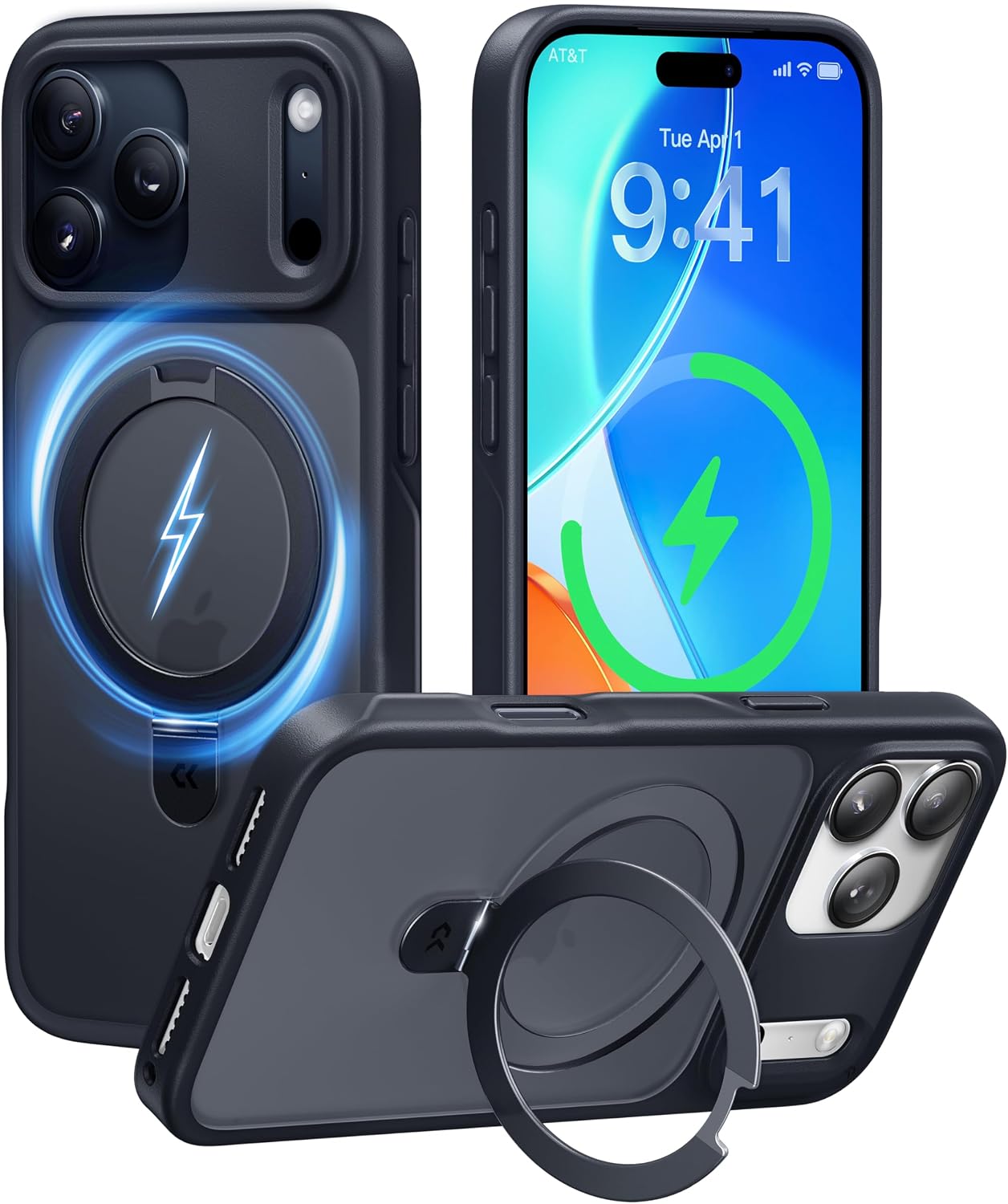 Detalle de CASEKOO Ultra-Magnetic Stand for iPhone 17 Pro Max 6.9"
