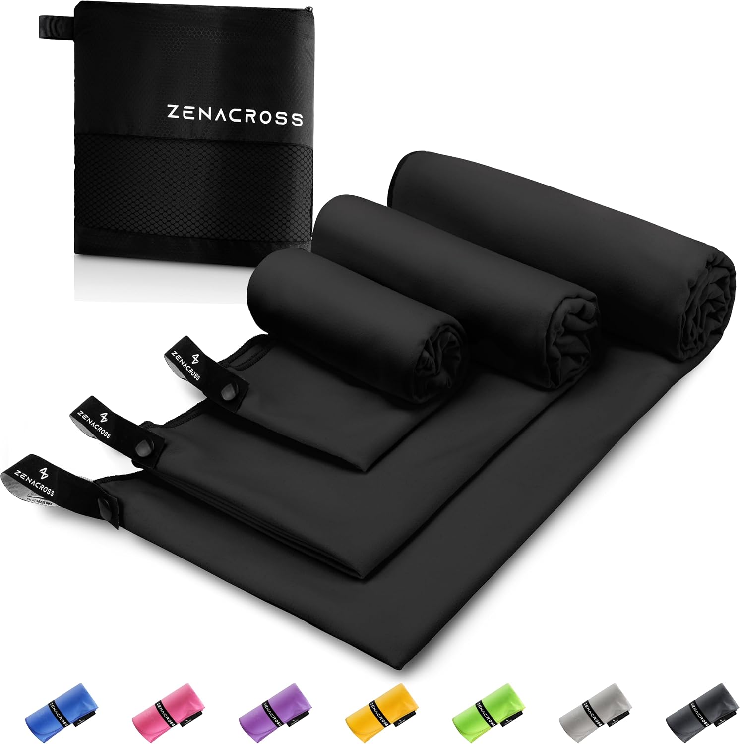 Detalle de ZENACROSS Serviette Microfibre S, M, L