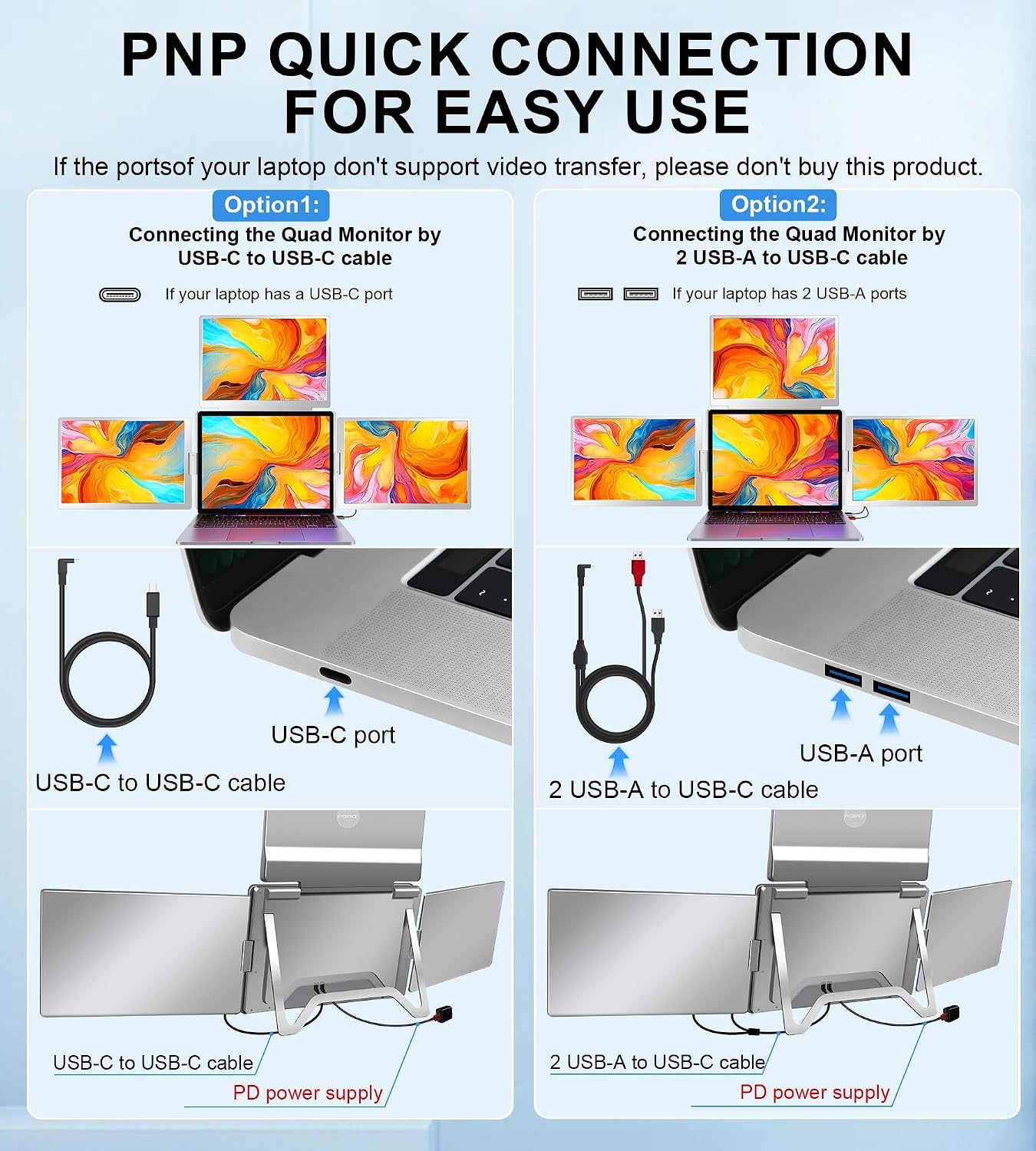 Thumbnail 3 de FOPO 16" Laptop Screen Extender 1200P
