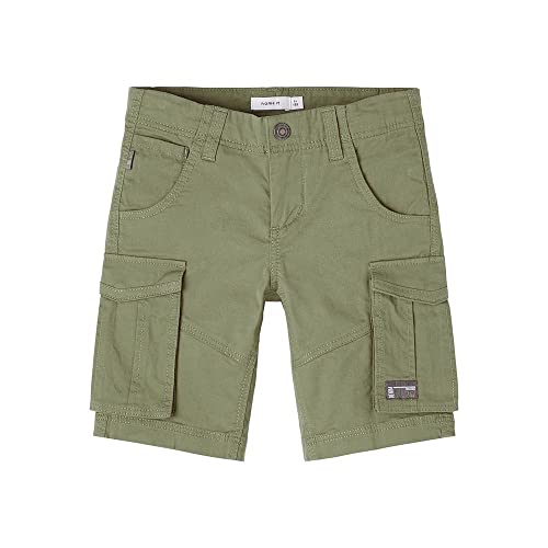 Thumbnail 3 de NAME IT Nkmryan Shorts cargo 98, niño Deep Lichen Green