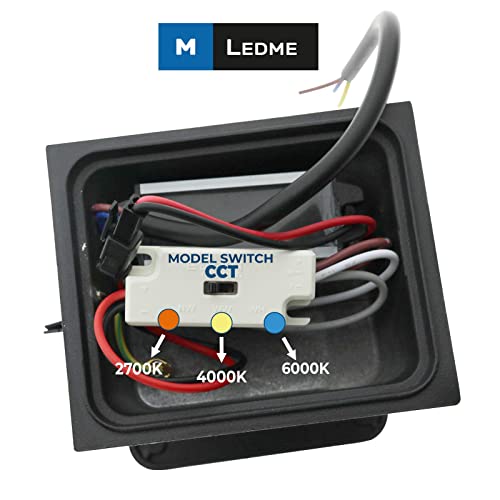 Thumbnail 4 de M Ledme LM6184 - Aplique de pared LED 12W regulable CCT 2700K-6500K IP54