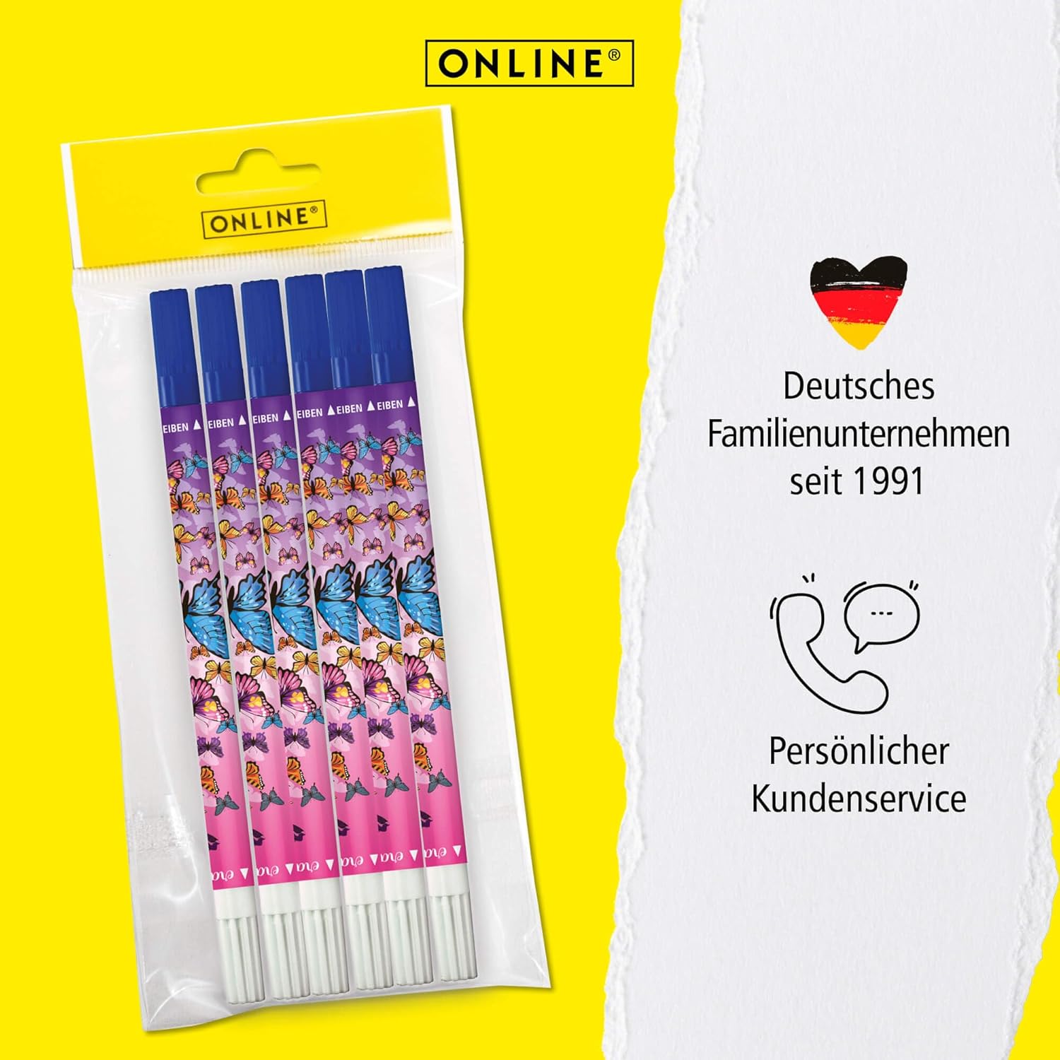 Thumbnail 5 de Online Vorteils-Pack Tintenlöscher (6 Stück) mit blauer Schreibfarbe – zum Löschen und Überschreiben