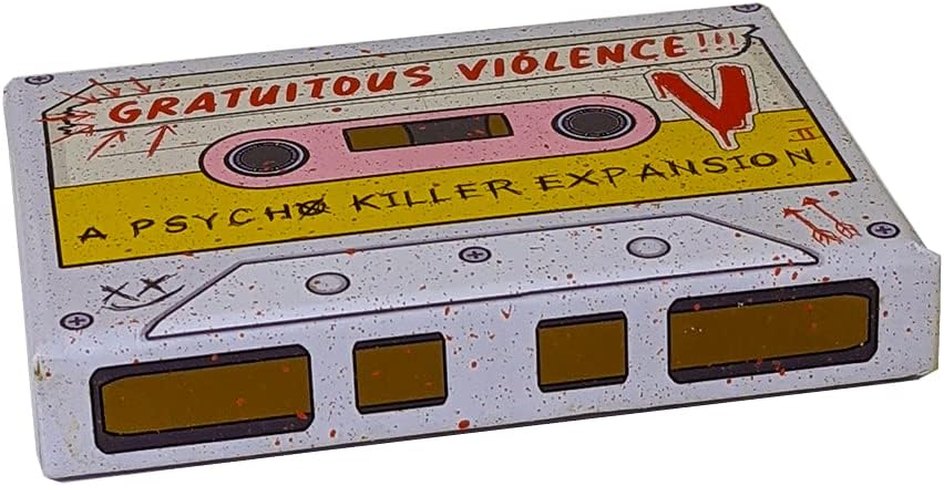 Detalle 2 de Escape Tabletop Games Psycho Killers Gratuitous Violence Expansion (expansion for Psycho Killer!)