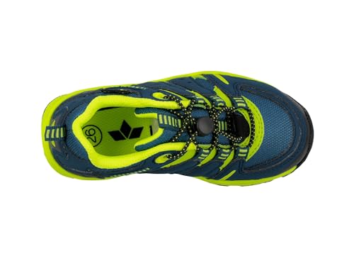 Detalle 1 de Lico Fremont Trekking-& Wanderhalbschuhe für Unisex | Petrol Lemon Blau, 28 EU