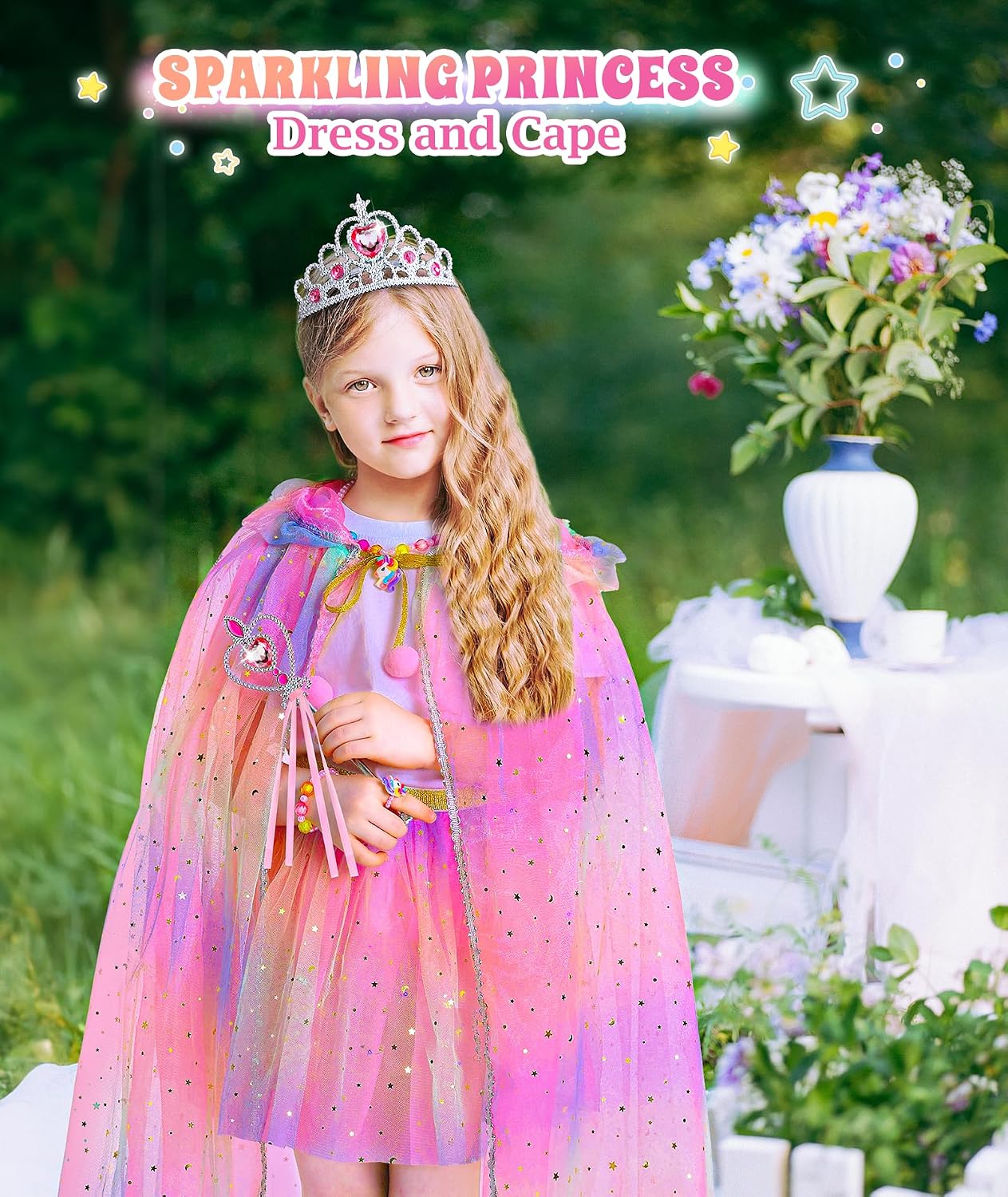 Thumbnail 5 de DOLNOW Princess Dress Ages 3-6