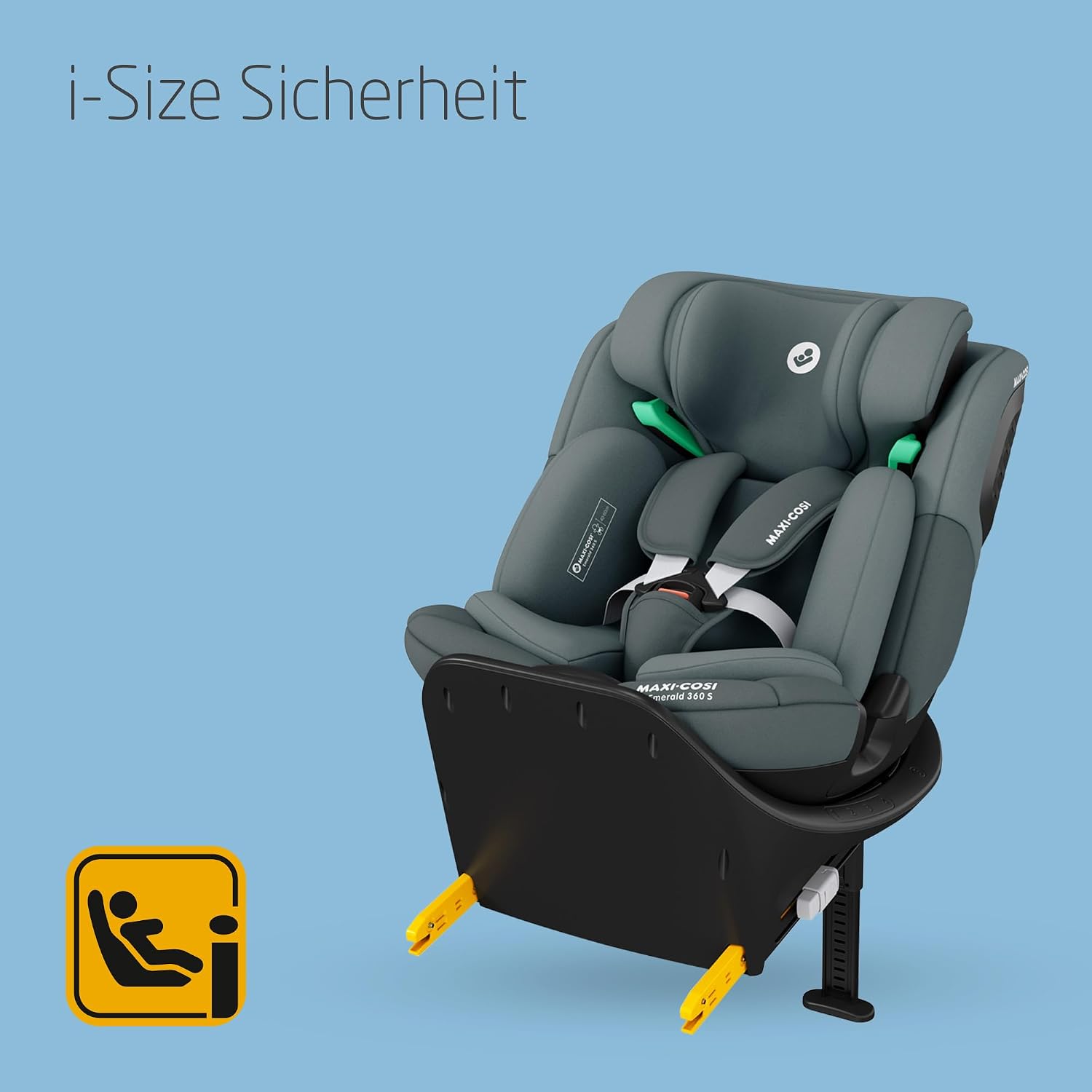 Thumbnail 1 de Maxi‑Cosi Emerald 360 S i‑Size Kindersitz 0–12 Jahre ⛑