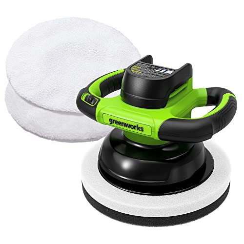 Detalle de Greenworks G24BU10, polisseuse sans fil 2800 tr/min ⚙