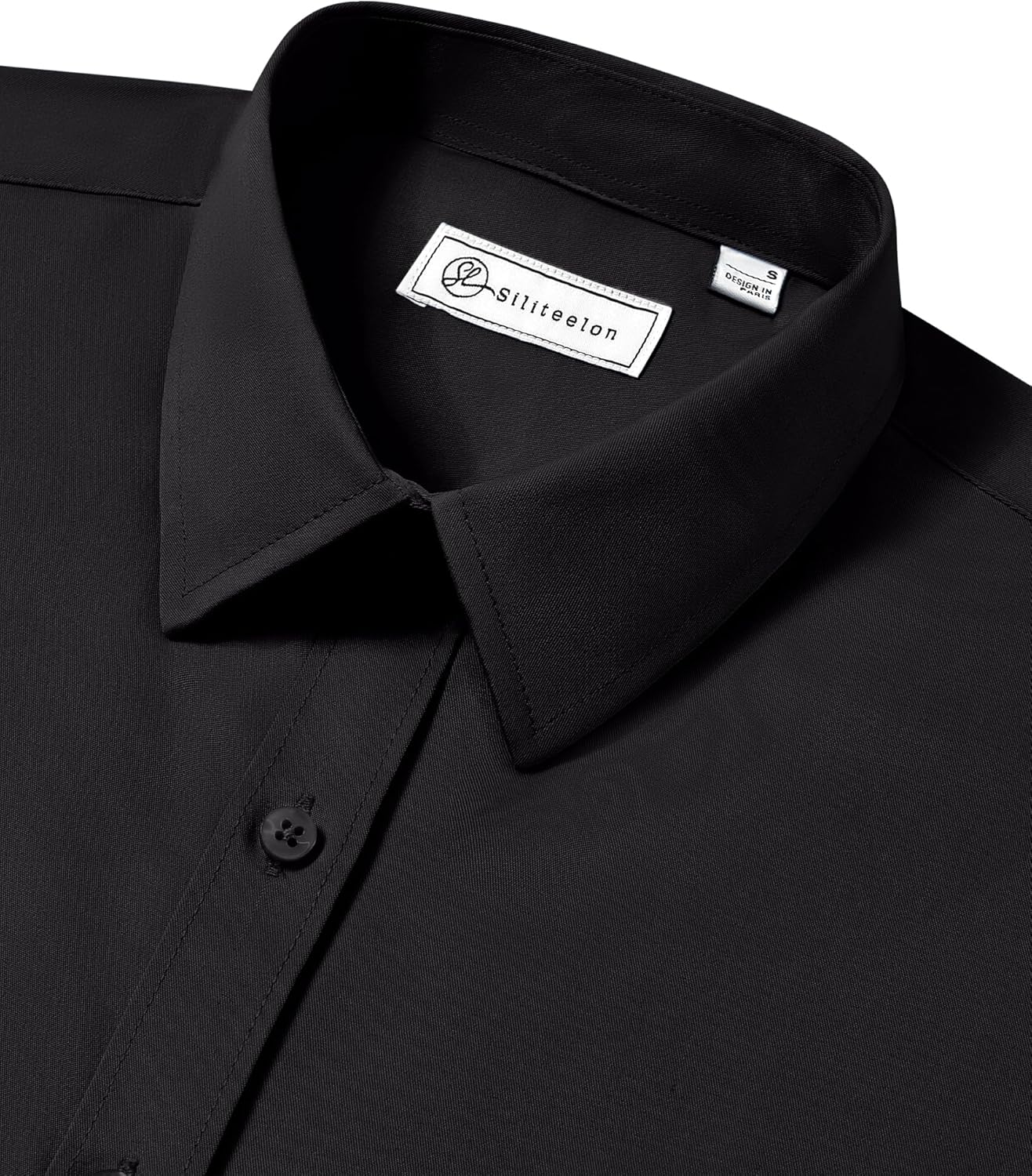 Thumbnail 4 de siliteelon Button Down Shirts for Women: Wrinkle Free Classic Fit, Long Sleeve Collared Dress Shirt