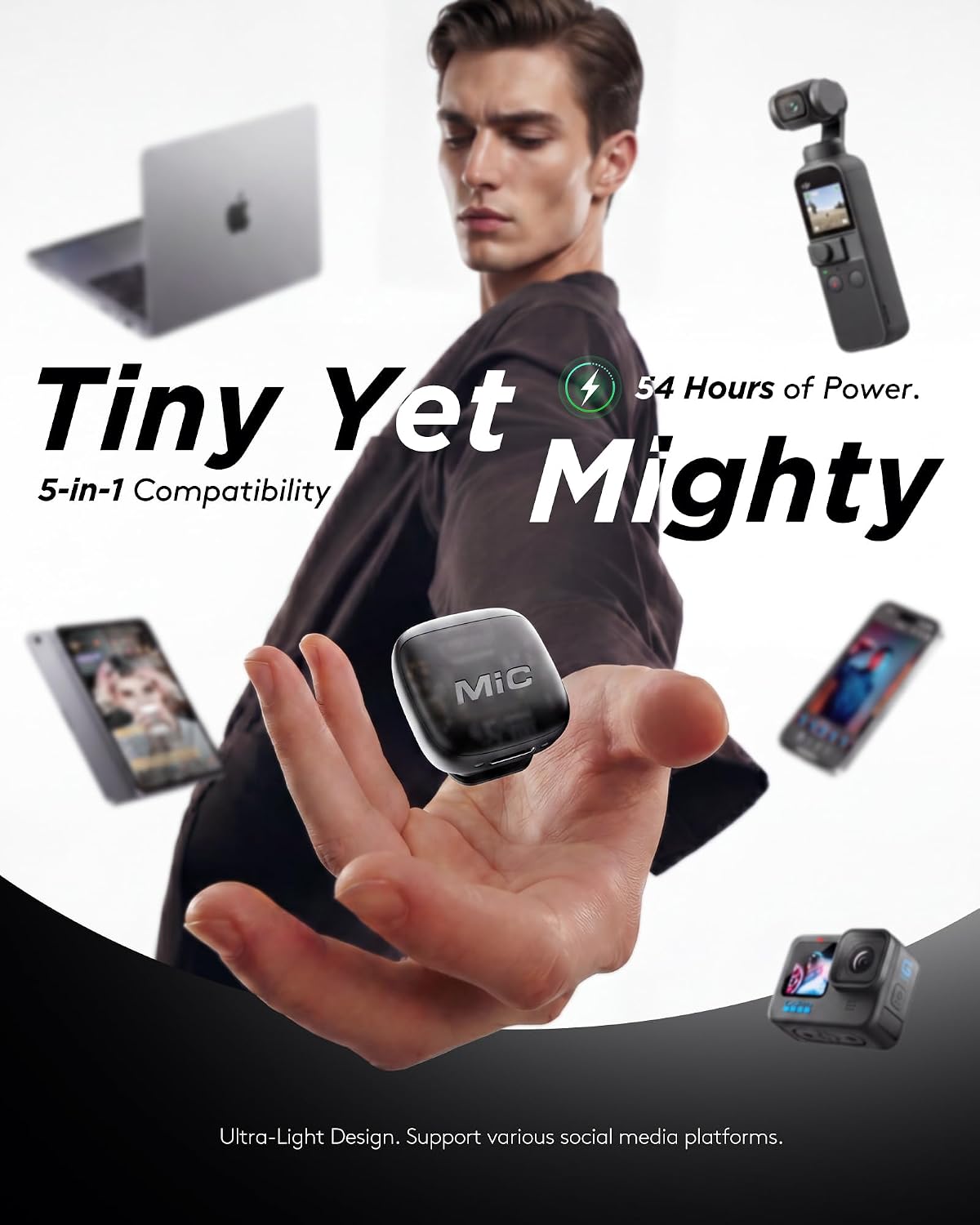 Detalle de SONEVOX Wireless Microphone NeoMic Mini