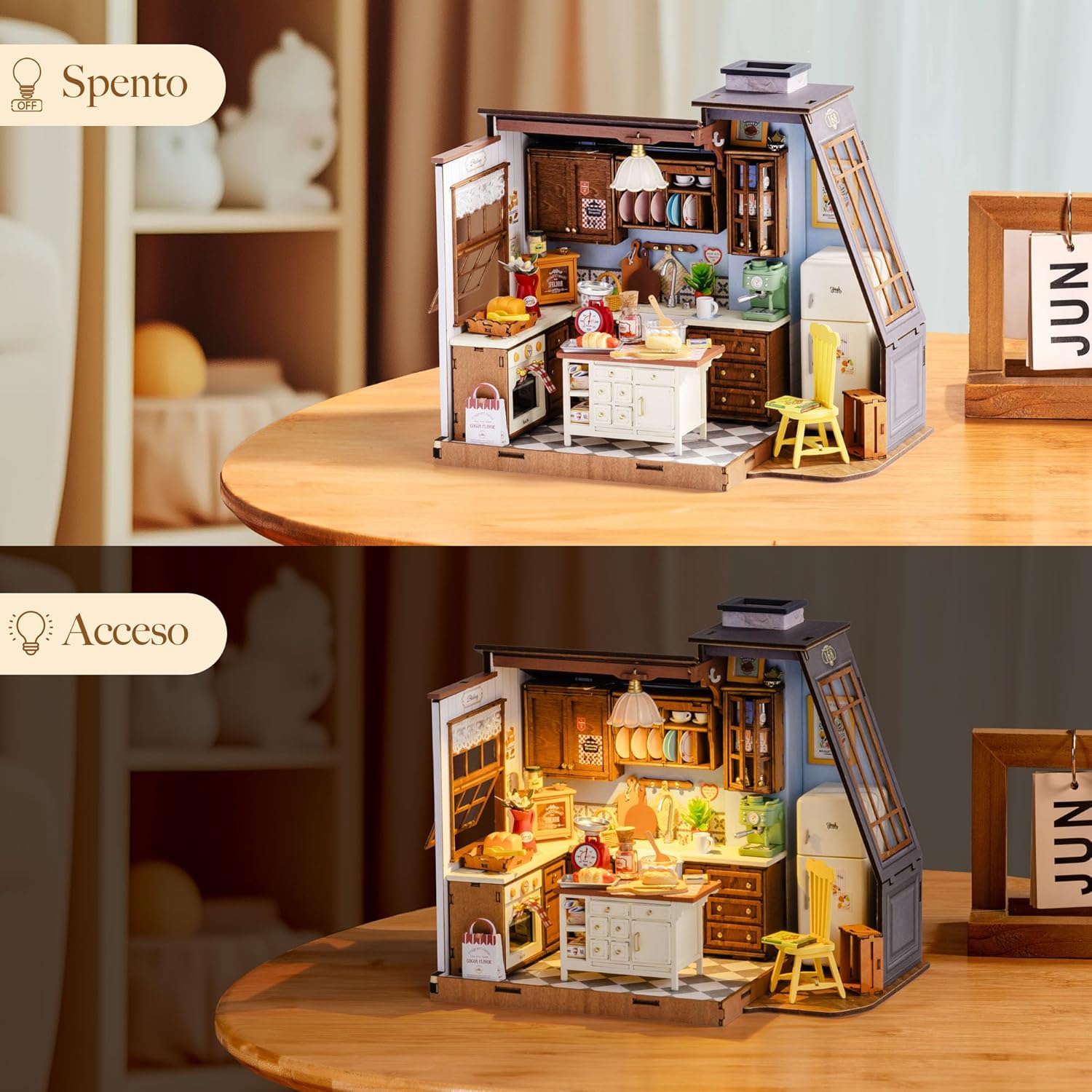 Thumbnail 4 de Rolife Miniature Casa kit casa in miniatura DIY per dollhouse 🧩