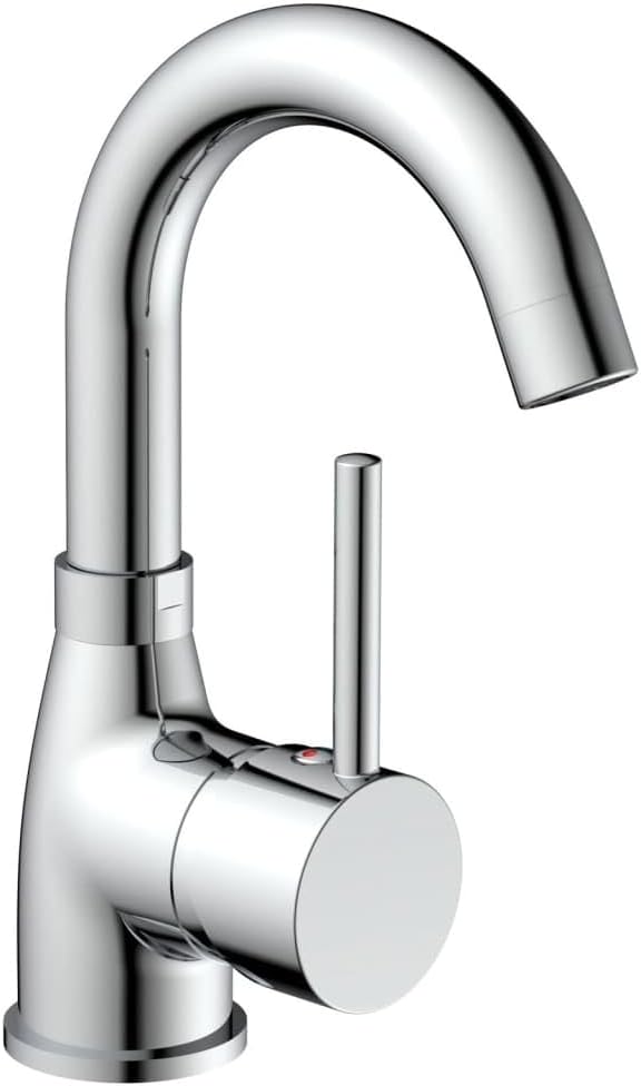 Detalle de EISL FUTURA NI075FUTCR : Robinet de lavabo avec économie d'énergie et orientation à 360°