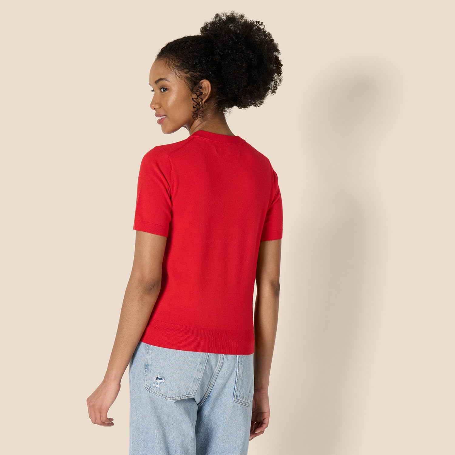 Thumbnail 1 de Amazon Essentials Women’s Regular-Fit Short-Sleeve Pullover Jumper