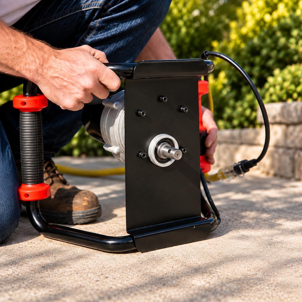 Detalle 2 de XtremepowerUS 85060 Electric Post Hole Digger, 1500W with 6-Inch Auger