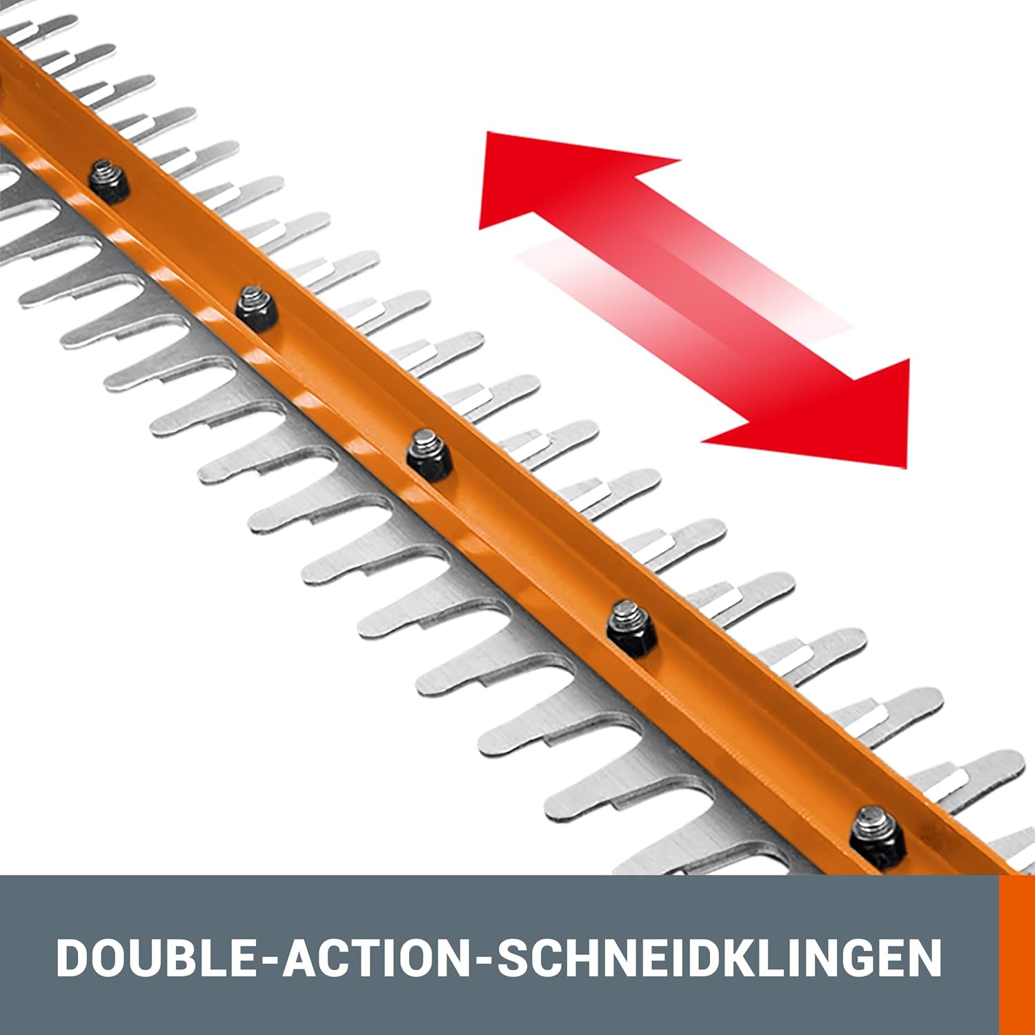 Detalle de WORX WG264E.9 56 cm Akku-Heckenschere