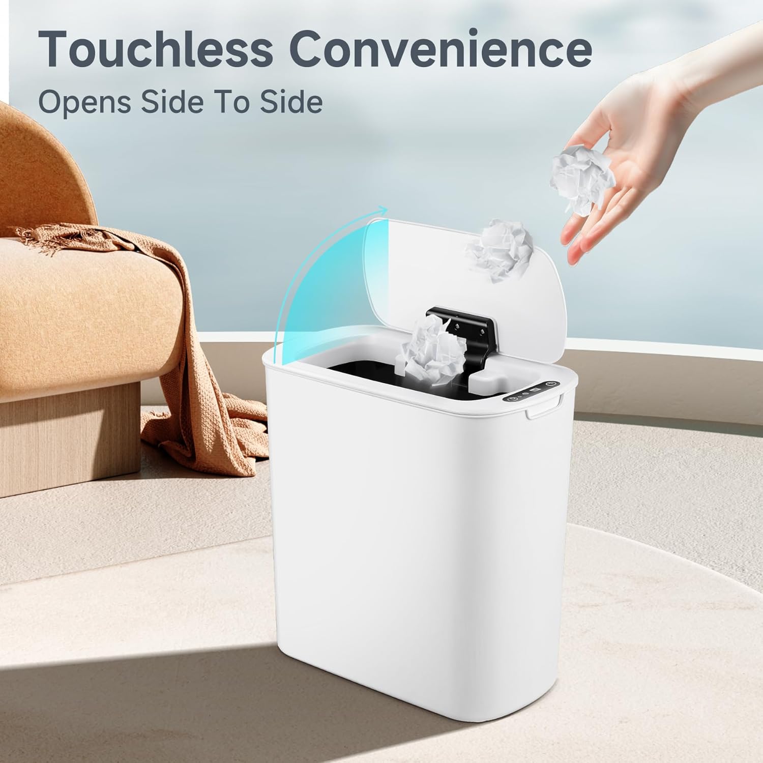 Thumbnail 6 de TIPGO 5 Gallon Motion Sensor Trash Can 🗑