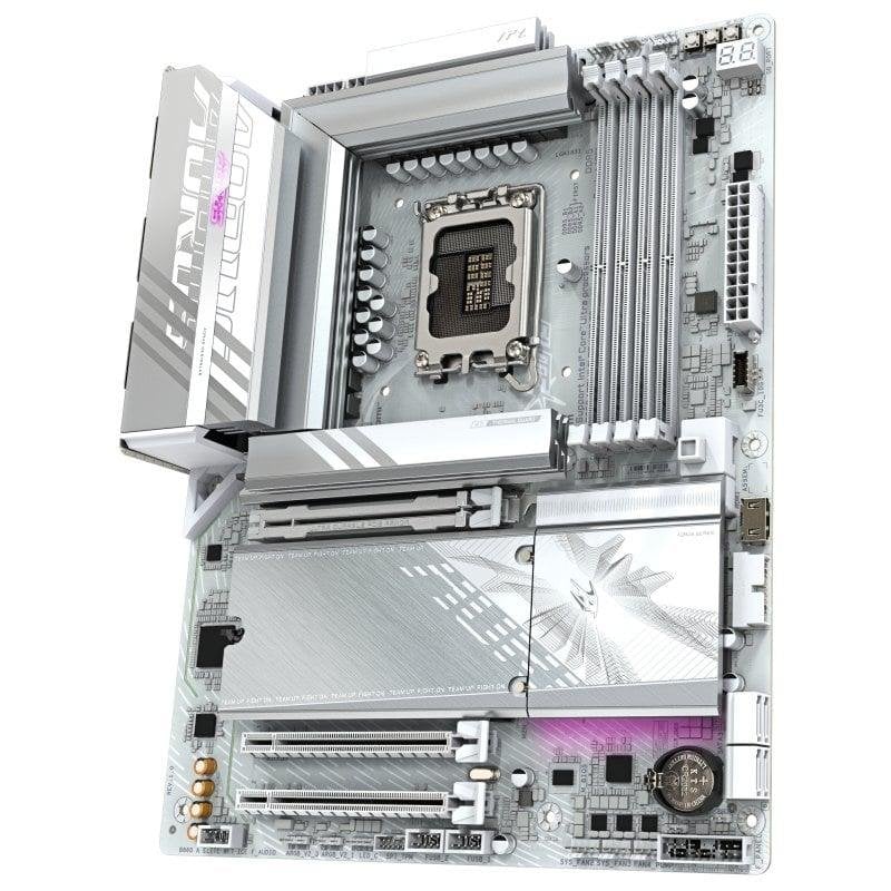 Detalle de Gigabyte B860 AORUS ELITE WIFI7 placa base LGA1851 DDR5 ATX