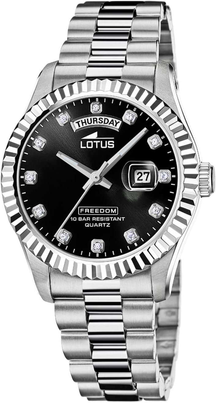 Detalle de LOTUS 18854/7 Freedom Reloj analógico acero 10 ATM