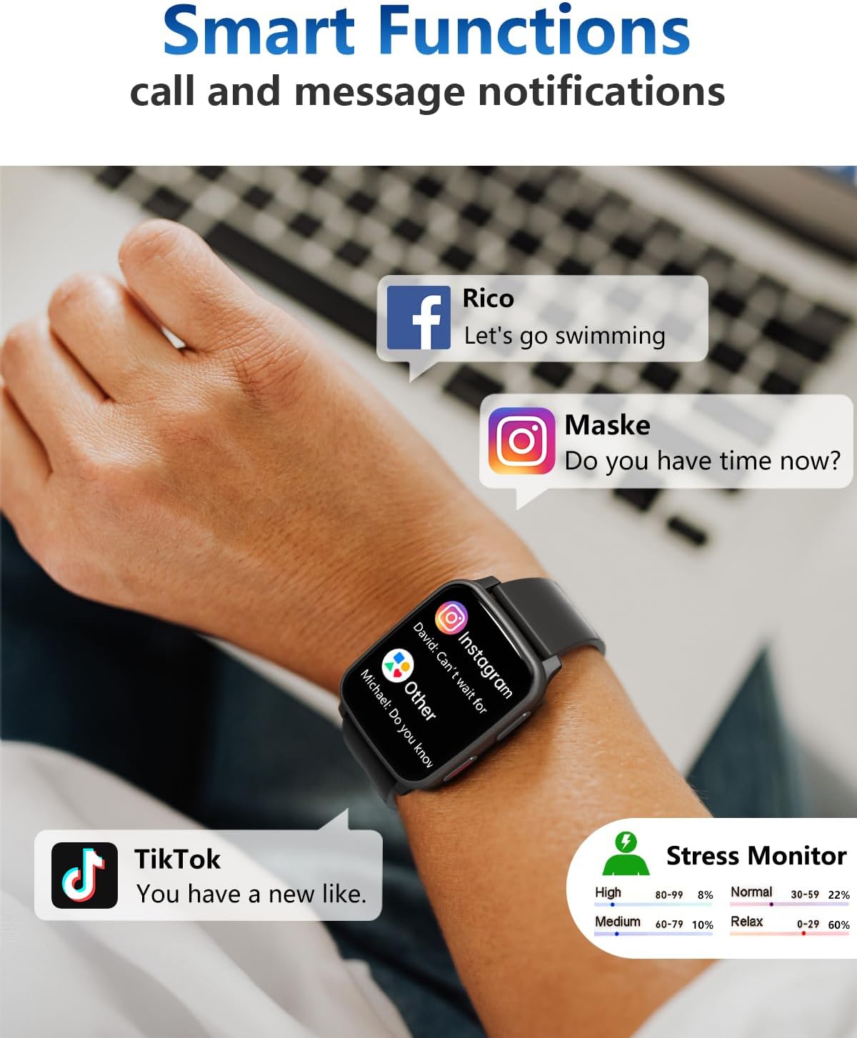 Detalle 2 de MorePro Fitness Tracker