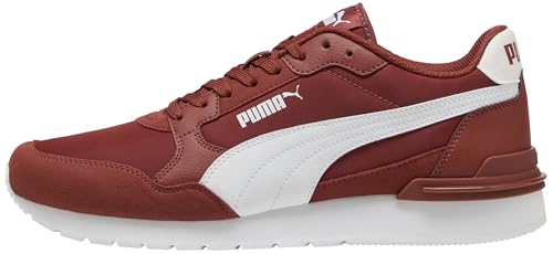 Detalle de Puma Sneaker Unisex St Runner Adulto V4 Bordeaux Rosso Bianco - 47 EU